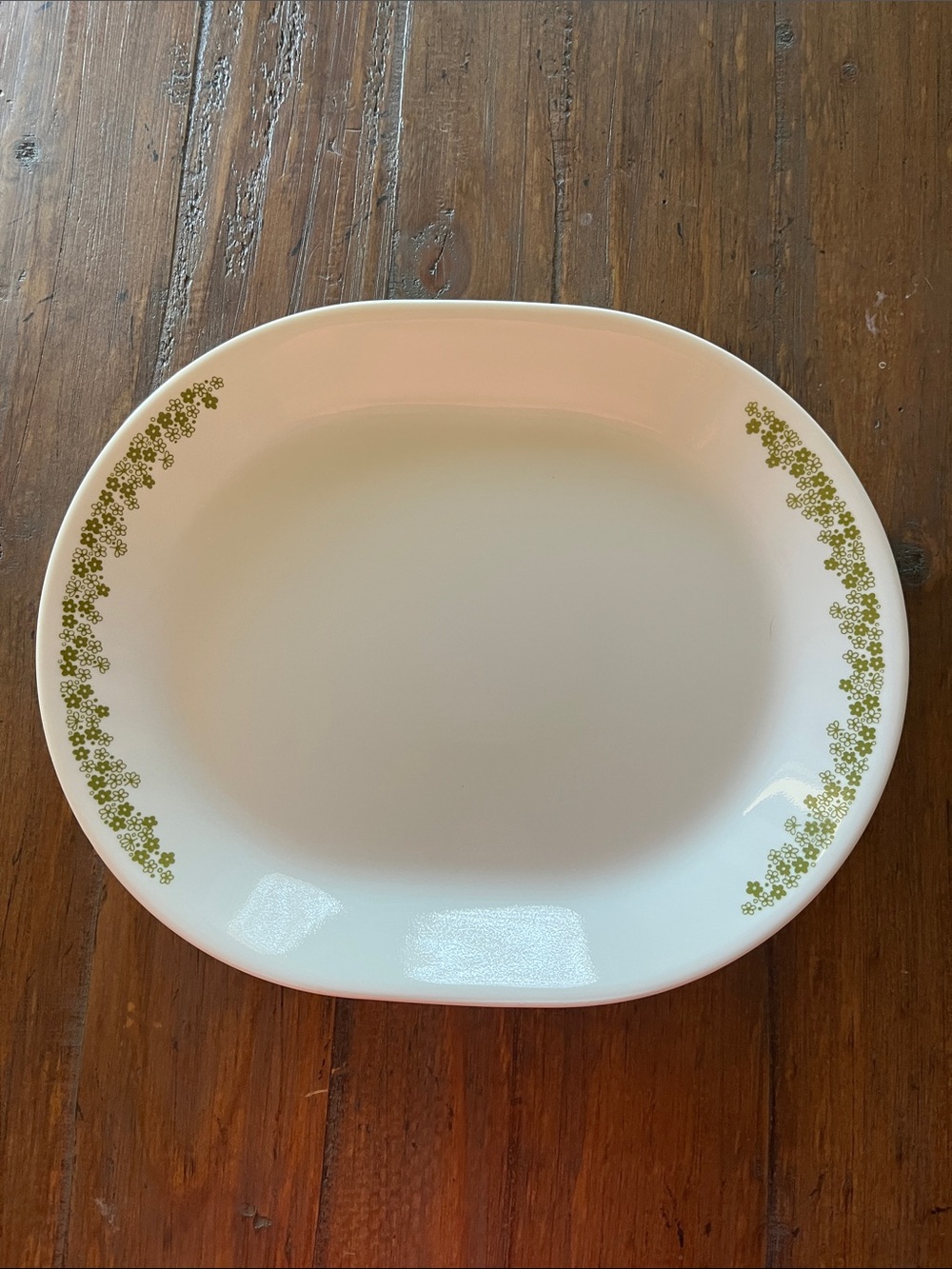 Corelle Vintage Spring Blossom also known as Crazy Daisy Serving Platter